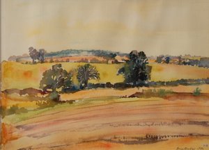 Paysage du Suffolk, 1980